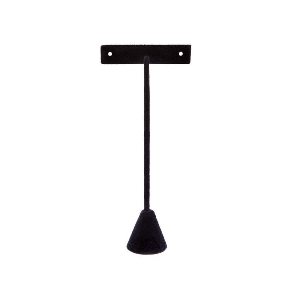 

Flocking Earrings Holder Organizer Black Jewelry Display Rack for Tradeshow&Showcase Large