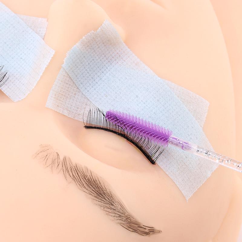 50er-Pack Kristall-Silikon Wimpern- & Augenbrauenbürste - Bunter Make-up-Kamm