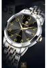 Genuine Men's Waterproof Korean-Style Luminous Quartz Watch with Double Calendar