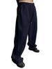 Herren Europäische und Amerikanische Jogginghose mit Kordelzug, Gerades Weites Bein, Lockerer Schnitt, Sportlicher Stil und Taschen