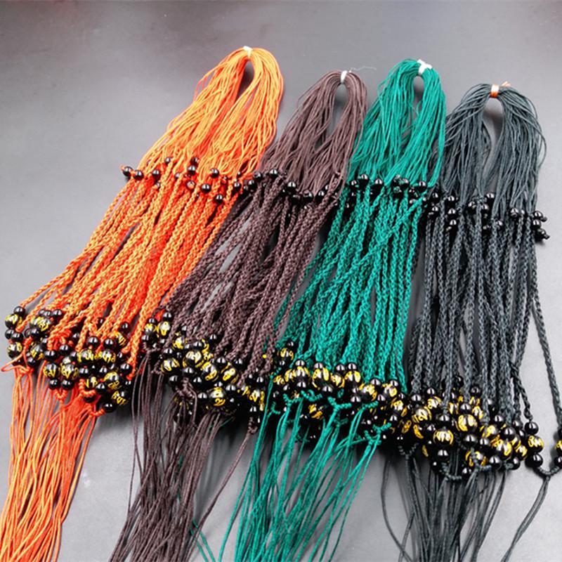 Six-Character Mantra Retractable Necklace Lanyard Cord