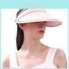 Summer Uv Protection Baseball Cap With Wide Brim And Breathable Nylon For Outdoor Sunshade