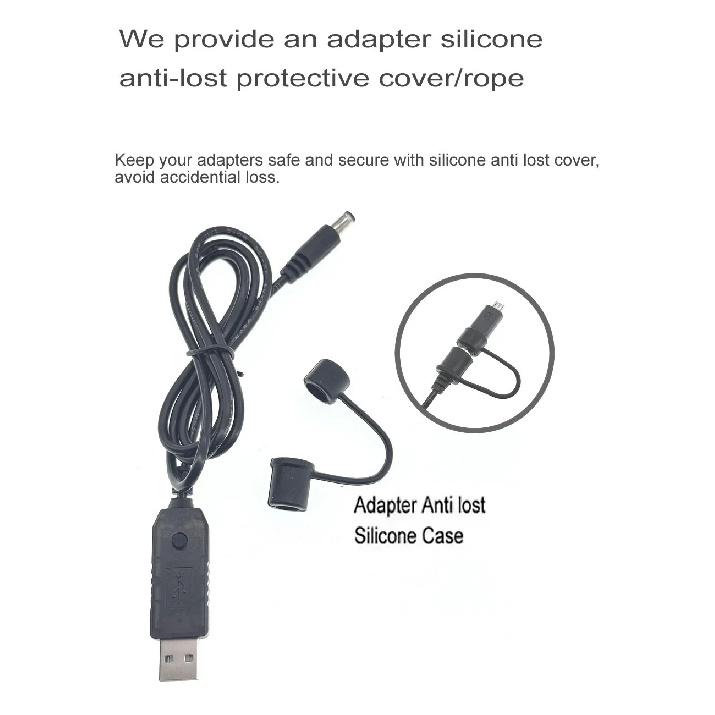 Adjustable Voltage USB Boost Converter DC 5V to 9V 12V USB Step-up Converter Cable For Power Supply/Charger/Power Converter