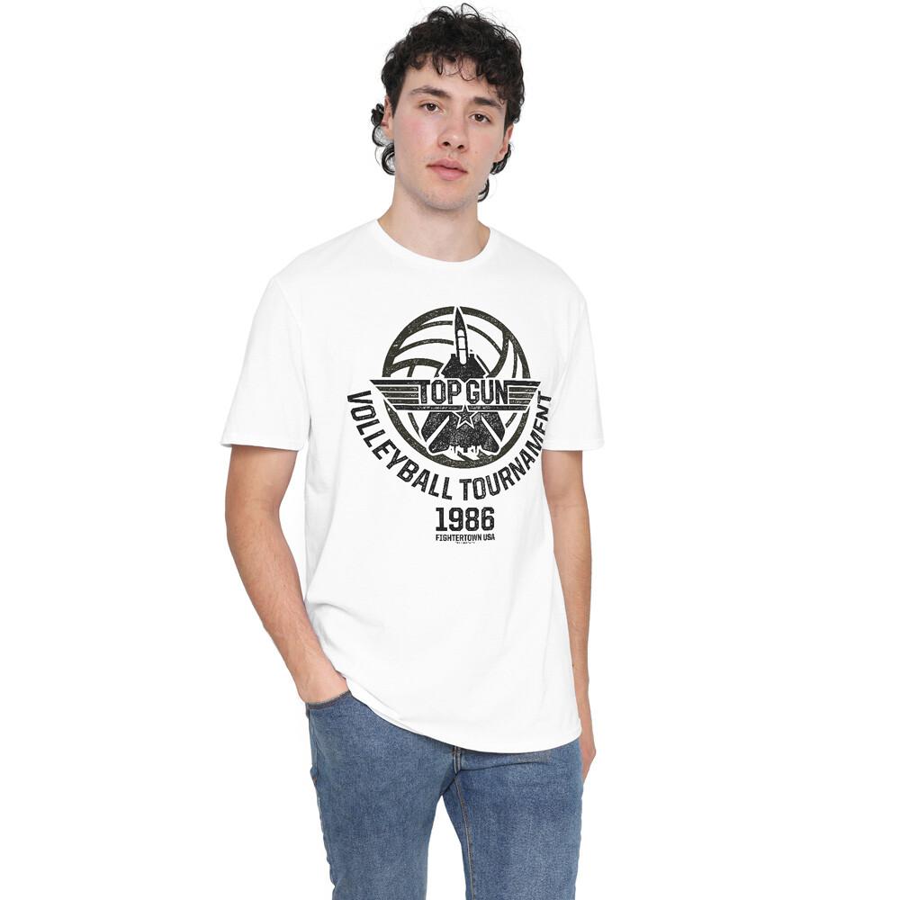 Top Gun Volleyball T-Shirt S-5XL White XXL