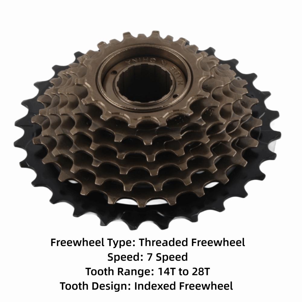 14-28T Bicycle Freewheel Bicycle Freewheel Replacement Part  for Mountain Bike,Folding  Bike