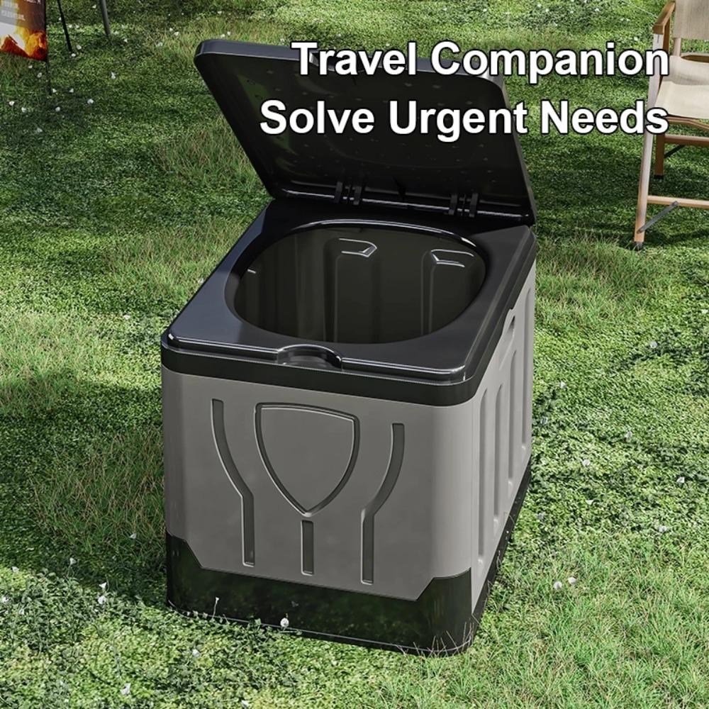 Foldable Emergency Toilet Portable Car Toilet Creative Mobile Toilet  Adult