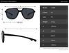 Foreign Trade Cross-Border Sunglasses for Men and Women European and American Urban Style Ins Glasses Model Square Modern Sunglasses Lh282