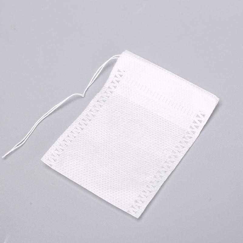 100Pcs Teabags Empty Scented Tea Bags Seal Filter Paper Herb Loose Tea Bolsas