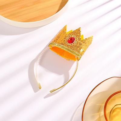 Cosplay Korunka Princezny Čelenka Kostým Dívky Halloween Karnevalová Párty Role Oblečení Pokrývka hlavy Doplňky
