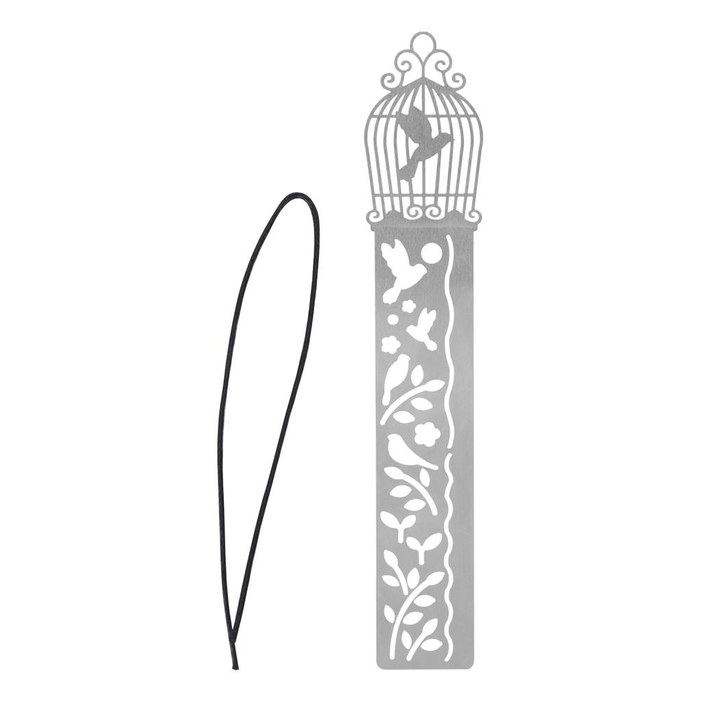 Metal Ruler Multifunctional Hollow Birdcage Painting Stencils for Painting Hand Account Decration