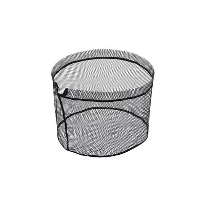 Prox Ersatz Gummiertes Netz (Runden) PK987245K, 45mm, Schwarz