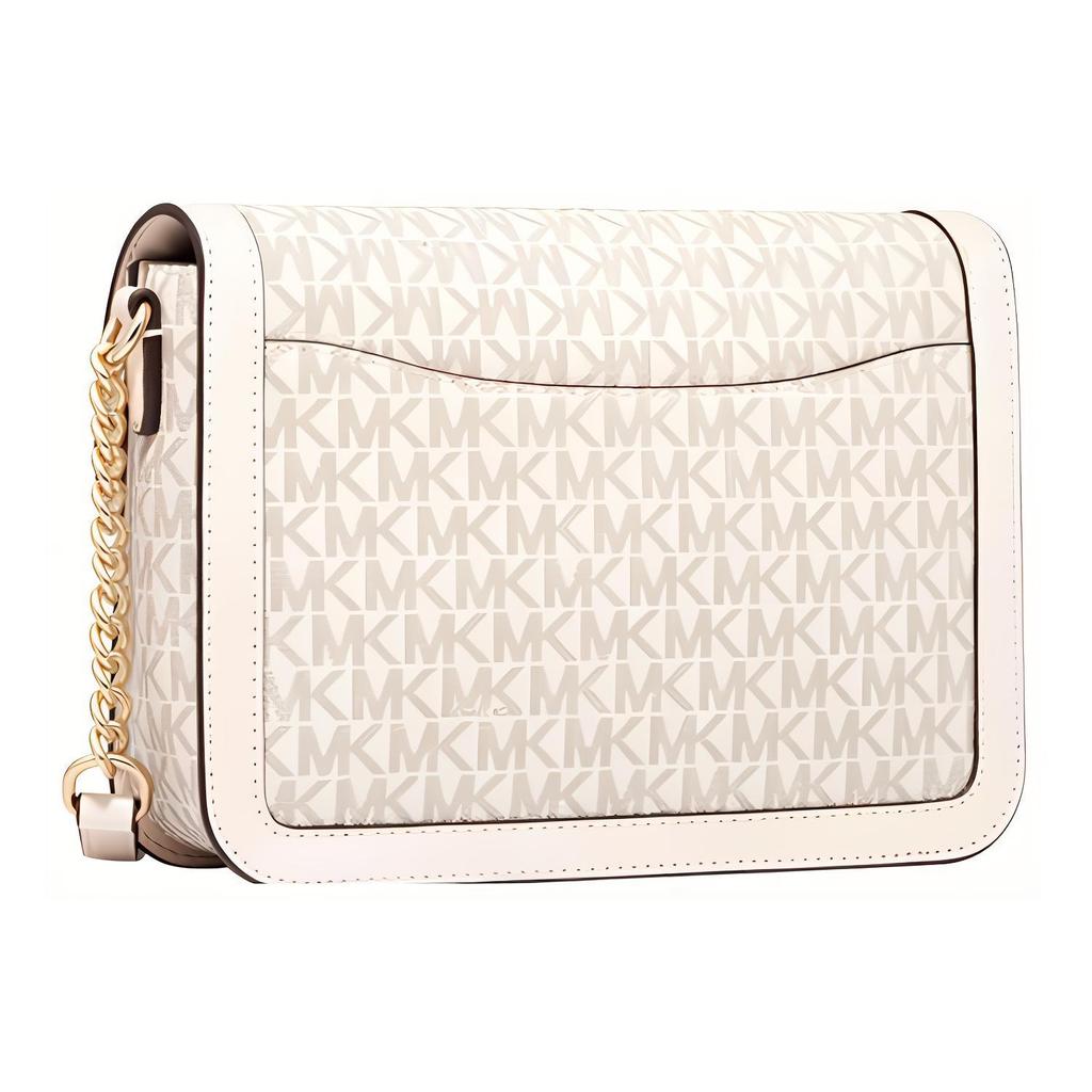 New MICHAEL KORS Artificial Leather Shoulder Bag Medium Women's Vanilla White 35S4G9GM8B278
