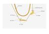 European Double Layer Heart Necklace for Women - Trendy Spicy Girl Clavicle Chain