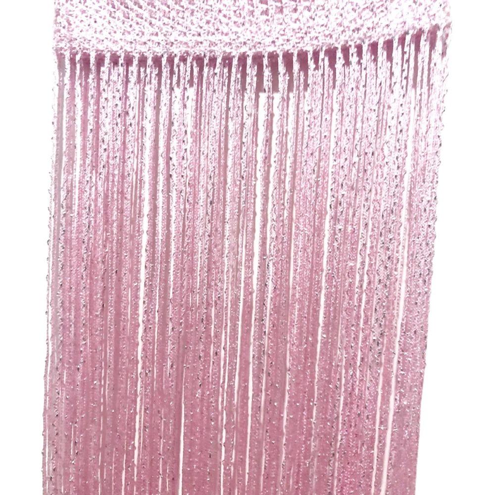 1x2m Window Door Divider Drape  for Home Living Room Cafe Interior Decorations Valance