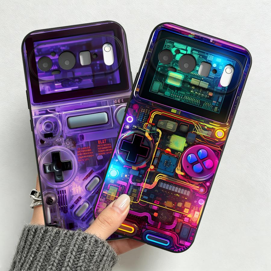 Retro Game Console Pattern Funda Phone Cover Case for Google Pixel 10A 8a 6 7 8 Pro 9a 6a 10 9 Pro XL 7a
