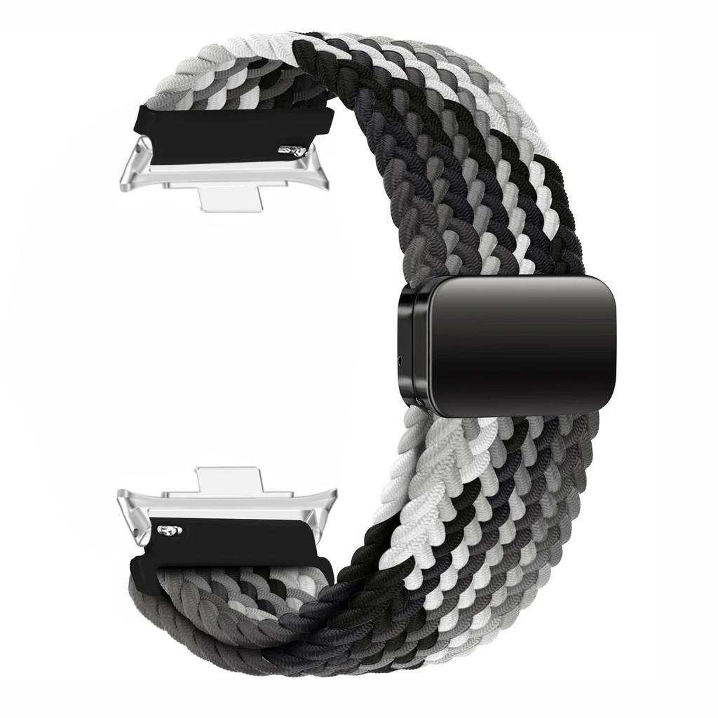 Magnetic Loop for Xiaomi Redmi Watch 5 4 Strap Adjustable Braided Sport Nylon Replacement Belt Correa Bracelet for Miband 9 8Pro