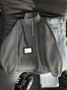 Men's Heavyweight Fishbone Patchwork Half-Zip Hoodie – Fleece-Lined, Thick, Loose-Fit, Plus Size, Autumn/Winter Trendy Style.