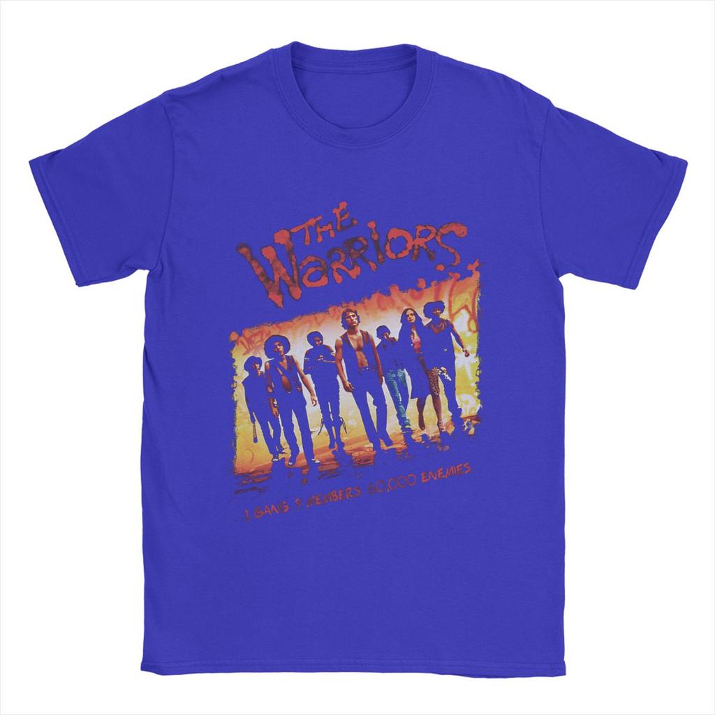 Novelty The Warriors One Gang TShirt for Unisex Crewneck Pure Cotton T Shirts Short Sleeve Tees Graphic Tops