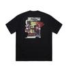 Li Ning X Pleasures Collaboration Back Print Letter Round Neck Breathable Short Sleeve T-Shirt Unisex Tops AHSUE21-3