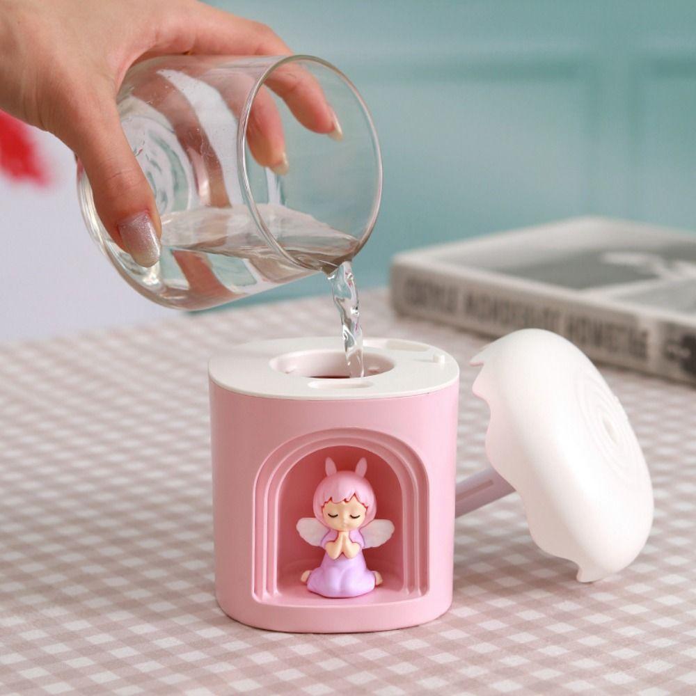 Creative Cartoon Girl Air Purifier Household Cute Girl Air Humidifier  Bedroom Ornament