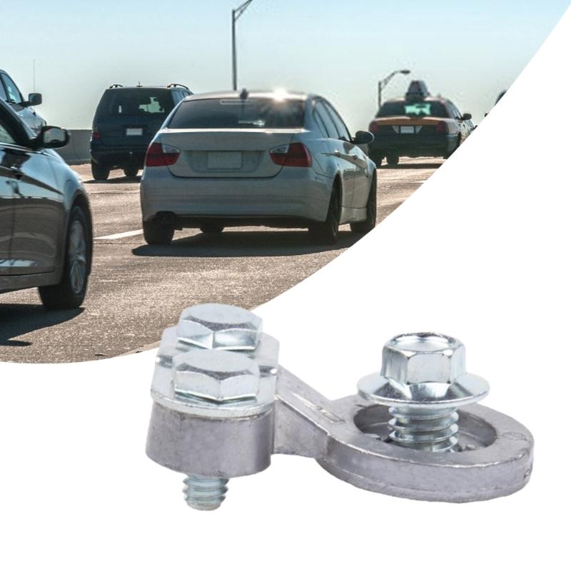 2pcs Side Post Battery Connector Zinc Alloy Terminals For Various Models Easy Setups Long Lasting Performances