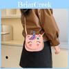 Adorable Unicorn Themed Kids Crossbody Bag Perfect For Girls Lightweight Breathable Design