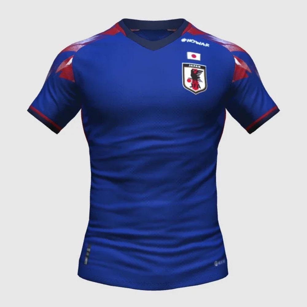

3D printed special edition concept men s sports quick-drying and breathable football T-shirt for Japanese football fans. 6XL