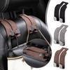 Hidden Multi-Function Suede Metal Car Seat Back Hooks For Rear Seat Organizer,Auto Storage Accessories L4R1