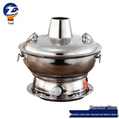 Zhongji Edelstahl Alt-Peking Doppelnutzungs Hot Pot