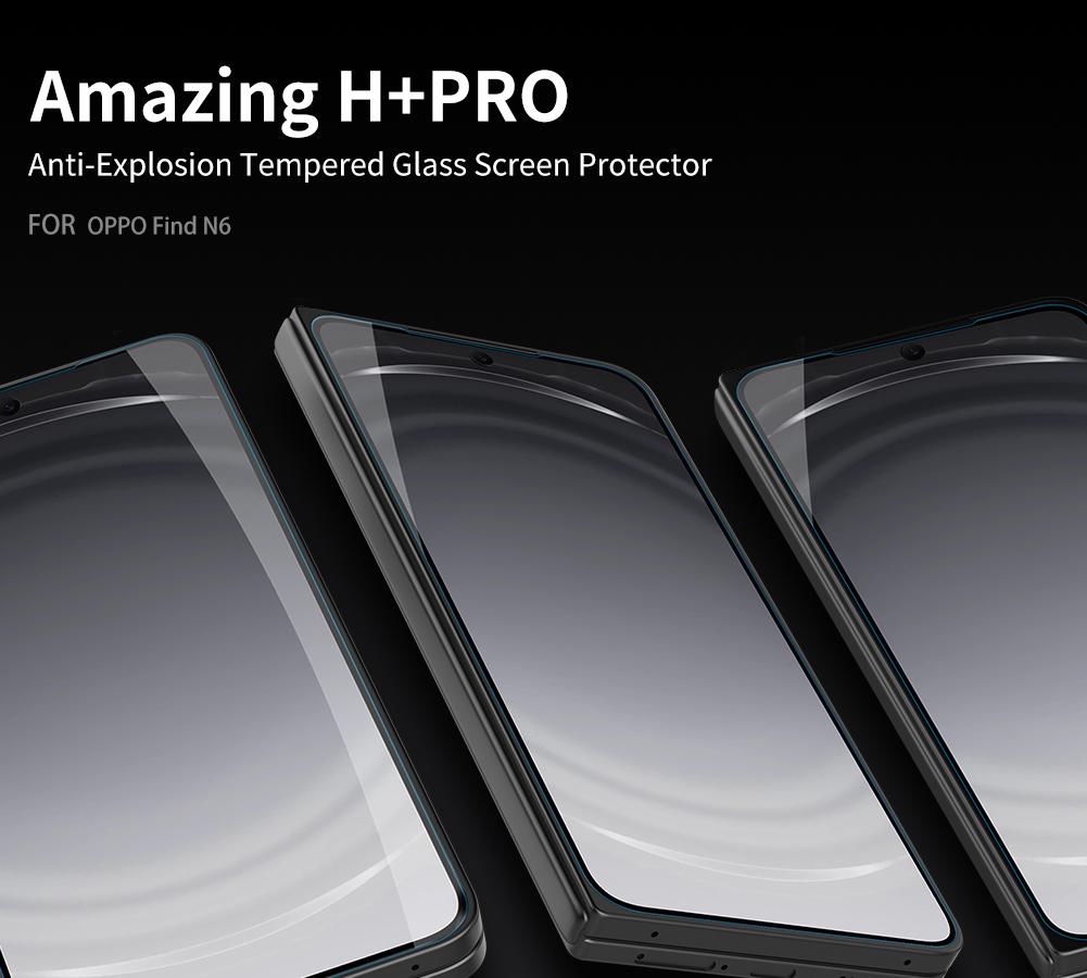 Pro OPPO Find N6 Sklo Nillkin Amazing H+Pro 0.2MM Ochranná fólie na displej Tvrzené sklo