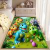 Cute Cartoon Dinosaurs in Jungle suitable as a non-slip mat for the living room or bedroom sofa