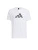 Adidas Tech Badge of Sport Short Sleeve White Size T-Shirt, LOO46, Men's, (HE9939), J/M