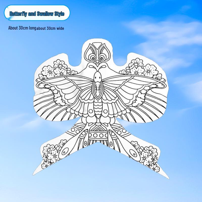 Weifang Handmade DIY Kite Material Pack - Intangible Heritage Children s Craft Kit for Painting and Drawing
