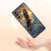 Eagle Phone Case For Samsung Galaxy S26 Ultra S25 Plus S24 FE S23 S22 5G S21 S20 Cover Black Soft