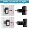 KIMILAR 2024 Upgrade Anti-Theft Video Doorbell Mount, Not Block Doorbell Motion Sensor, Adjustable No-Drill Mounting Bracket Wedge Holder Accessories