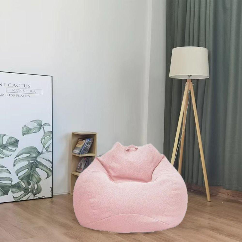 Removable Bean Bag Chair Sofa Cover Comfortable Puff Couch Cover Lazy Sofa Cover  Bedroom