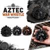 Fluier de Război Aztec Design Craniu Sunet Puternic de Țipăt Uman Peste 25 Decibeli Replica Autentică Stil Antic Fluier Portabil pentru Utilizare în Aer Liber