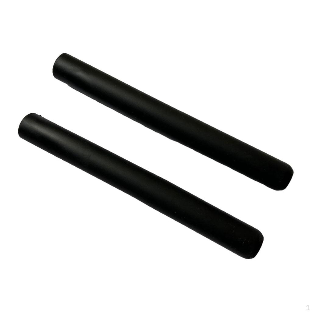 2 Pieces Drumstick Grips Wrap Portable Comfortable Handles Silicone Stick Drum