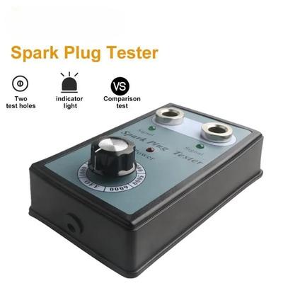 Auto Car Spark Plug Tester with Adjustable Double Hole Detector Ignition Plug Analyzer