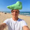 Adjustable Foot Shape Sun Hat 3D Printing Funny Sunshade Cap Foot Shape Headband  Summer Season
