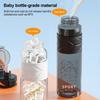 Large Capacity Water Bottle Cup Leak-proof Fitness Kettle Sports Water Bottle  Outdoor Travel