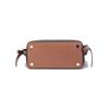 New MICHAEL KORS Hamilton Legacy Cow Leather Shoulder Bags Handbags Small Size Women's Dark Brown/Acorn Brown 30F1G9HS5B-252