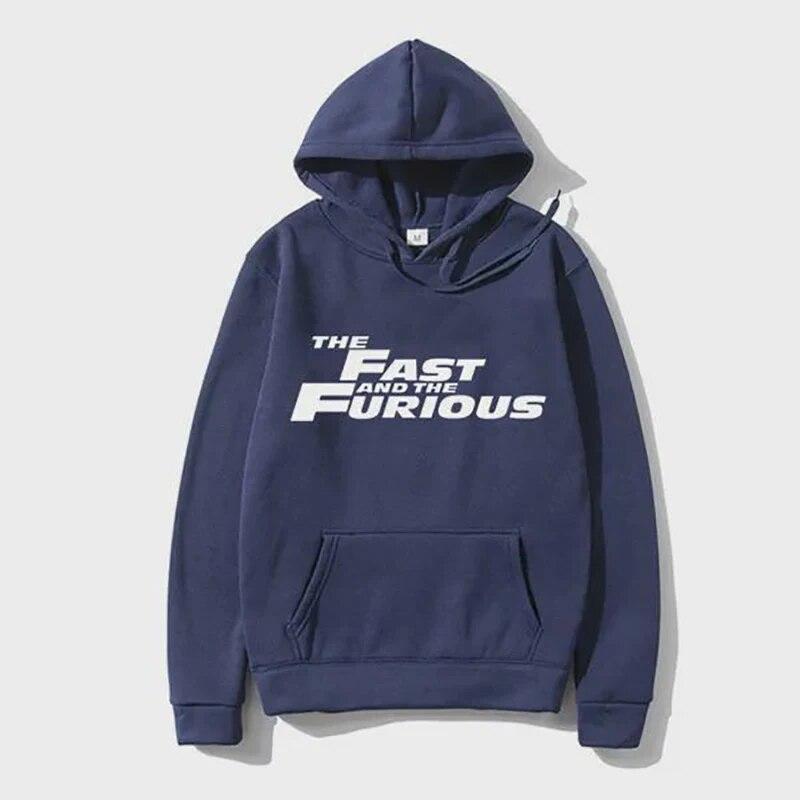 New Fast and Furious Printed Hoodies Unisex Women Fashion Casual Y2K Hoodie Hooded Sweatshirts Pullovers Unisex Tracksuits Clothing