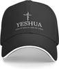 Yeshua King of Kings Lord of Lords Christian Baseball Cap Polyester Adjustable Sports Hat Unisex