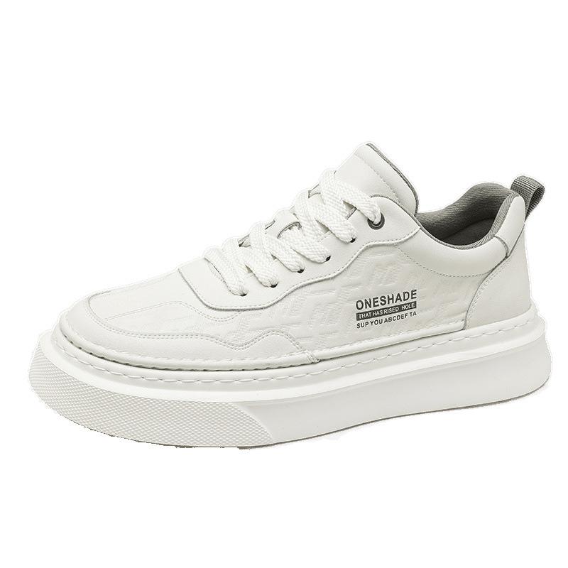 Summer new little white shoes men's casual shoes platform trend versatile comfortable sports trendy shoes men's board shoes