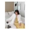 Winter New Imitation Raccoon Fur Coat Female Fox Hair Young Short Small Internet Celebrity Woven Imitation Fur Coat