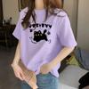 2026 American Cotton Trendy Round Neck Plus Size Short Sleeve T-shirt