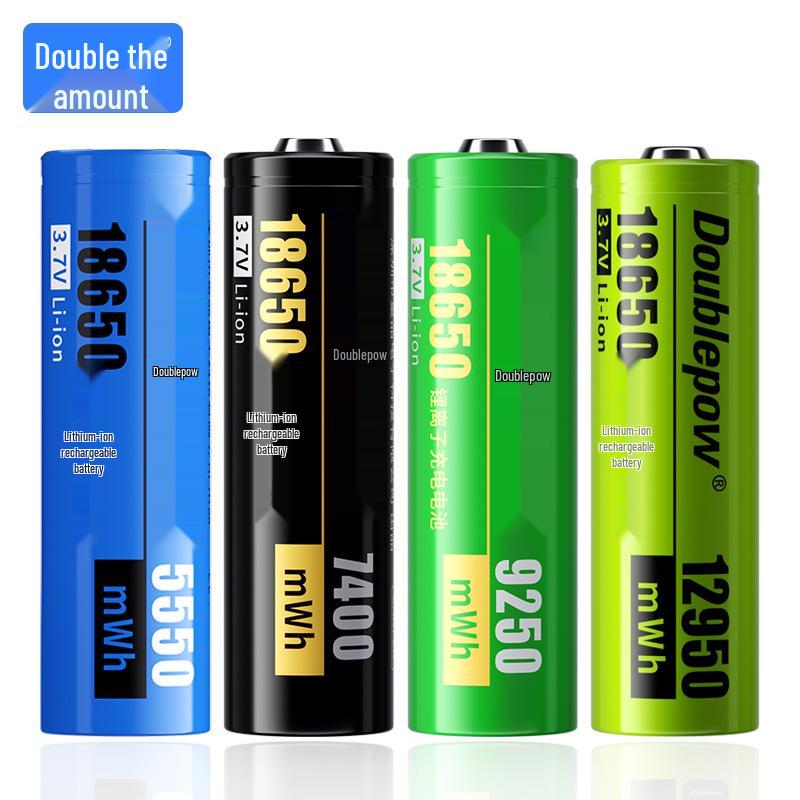 18650 Lithium Battery: High-Capacity Rechargeable Power for Strong Light Flashlights, Small Fans, and Desk Lamps