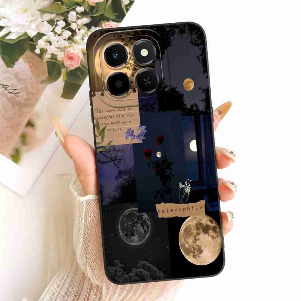 For Honor X6c Case Beautiful Sunflower Shockproof Protection Phone Case For Honor X 6c X 6b X6b X 6a X6a 4G Soft Silicon Cover