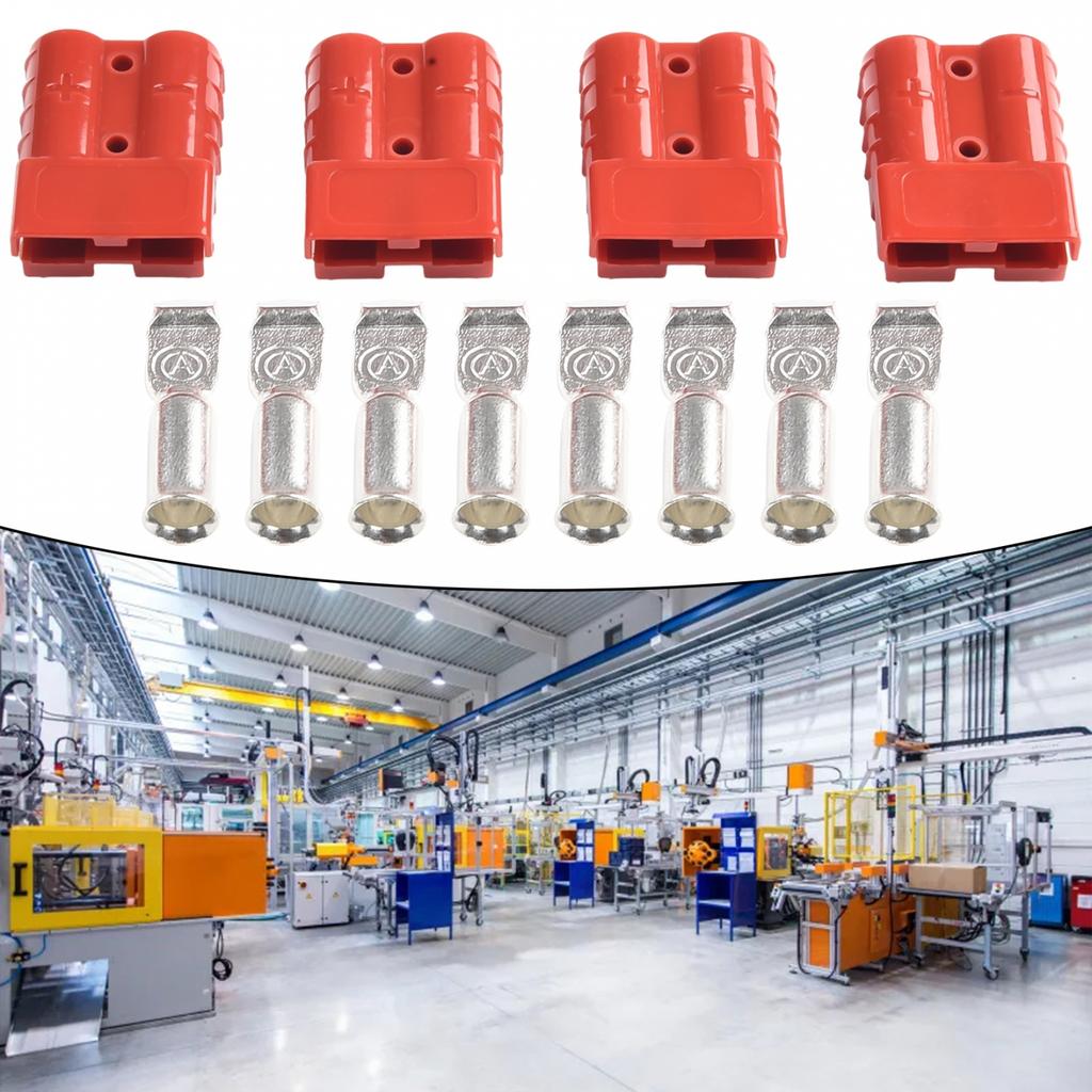 Heavy Duty 6AWG Connectors for Anderson Style Plugs for Solar Caravans